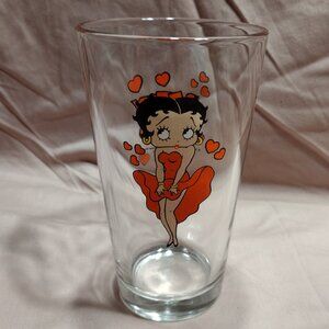 Betty Boop Pint Glass